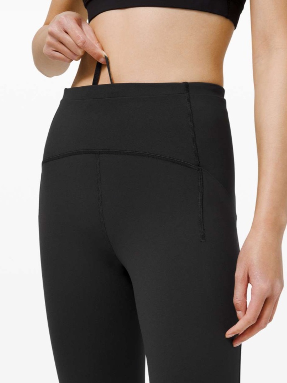 lululemon athletica Swift Speed High-Rise Crop - Black